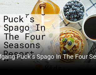 Wolfgang Puck's Spago In The Four Seasons Resort Maui opening hours