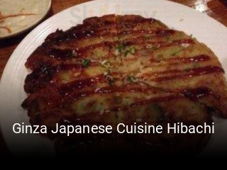 Ginza Japanese Cuisine Hibachi open hours