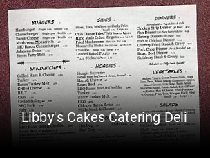 Libby's Cakes Catering Deli open hours