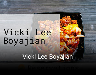 Vicki Lee Boyajian opening hours