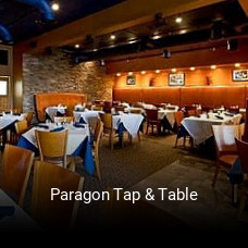 Paragon Tap & Table open hours