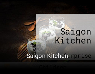 Saigon Kitchen opening hours