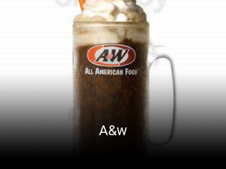 A&w open hours