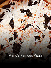 Mario's Famous Pizza open hours