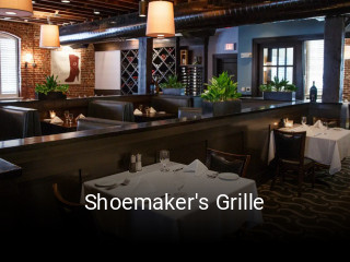 Shoemaker's Grille open hours