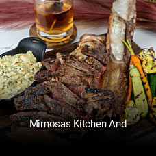 Mimosas Kitchen And open hours