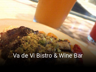 Va de Vi Bistro & Wine Bar open hours