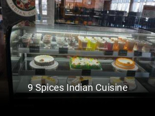 9 Spices Indian Cuisine opening hours