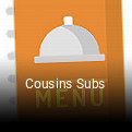 Cousins Subs opening hours