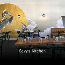 Sevy's Kitchen opening hours