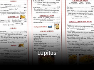 Lupitas opening hours