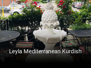 Leyla Mediterranean Kurdish open hours