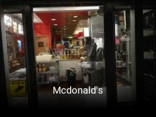 Mcdonald's open hours