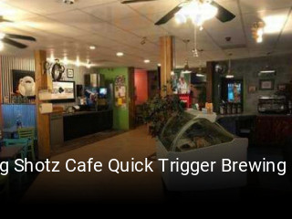 Mug Shotz Cafe Quick Trigger Brewing Co. opening hours