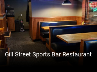 Gill Street Sports Bar Restaurant open hours