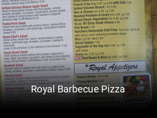 Royal Barbecue Pizza open hours