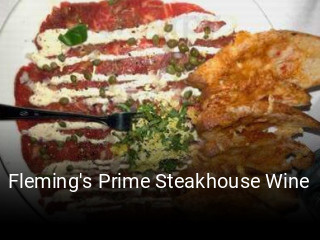 Fleming's Prime Steakhouse Wine open hours