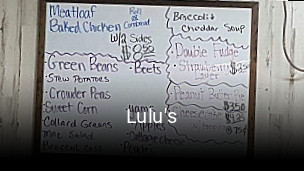 Lulu's opening hours