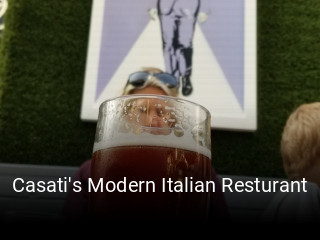 Casati's Modern Italian Resturant opening hours