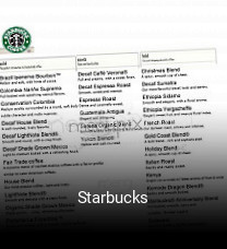 Starbucks open hours