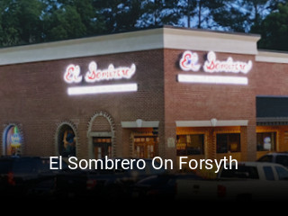 El Sombrero On Forsyth open hours