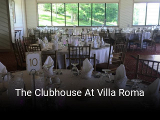 The Clubhouse At Villa Roma opening hours