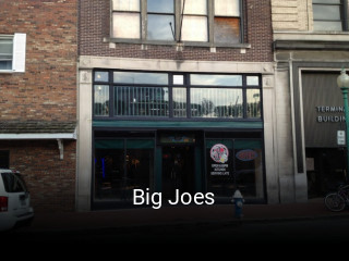 Big Joes open hours