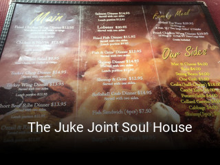 The Juke Joint Soul House opening hours