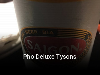 Pho Deluxe Tysons open hours