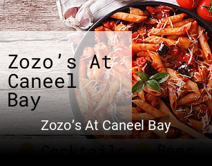 Zozo’s At Caneel Bay open hours