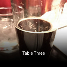 Table Three open hours