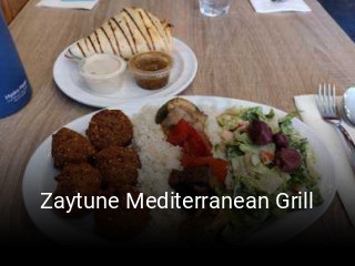 Zaytune Mediterranean Grill opening hours