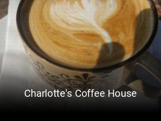 Charlotte's Coffee House open hours