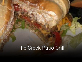 The Creek Patio Grill open hours