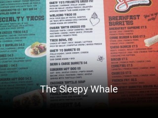 The Sleepy Whale open hours