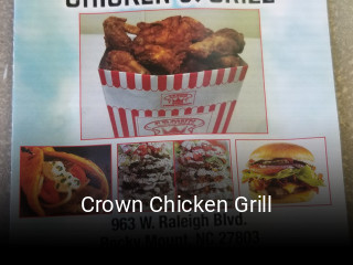 Crown Chicken Grill open hours