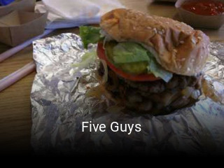 Five Guys opening hours