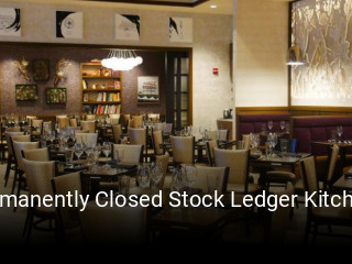 Permanently Closed Stock Ledger Kitchen Spirits open hours