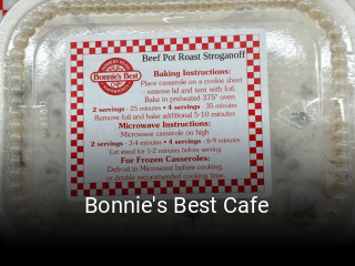 Bonnie's Best Cafe opening hours