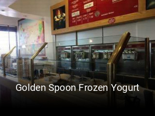 Golden Spoon Frozen Yogurt opening hours