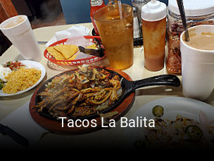 Tacos La Balita opening hours