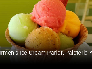 Carmen's Ice Cream Parlor, Paleteria Y Neveria, Helados Y Mantecados open hours