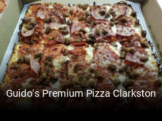 Guido's Premium Pizza Clarkston open hours