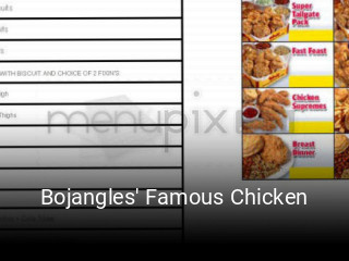 Bojangles' Famous Chicken opening hours