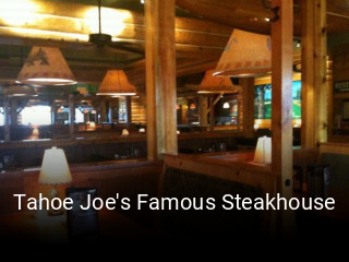 Tahoe Joe's Famous Steakhouse open hours