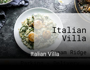 Italian Villa open hours