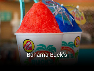 Bahama Buck's opening hours