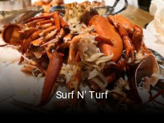 Surf N' Turf open hours