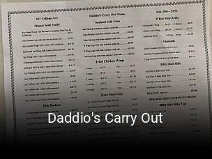 Daddio's Carry Out open hours