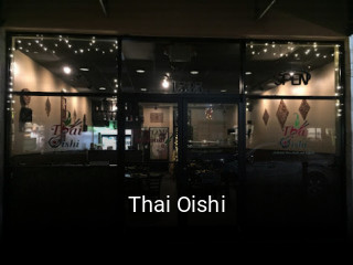 Thai Oishi opening hours